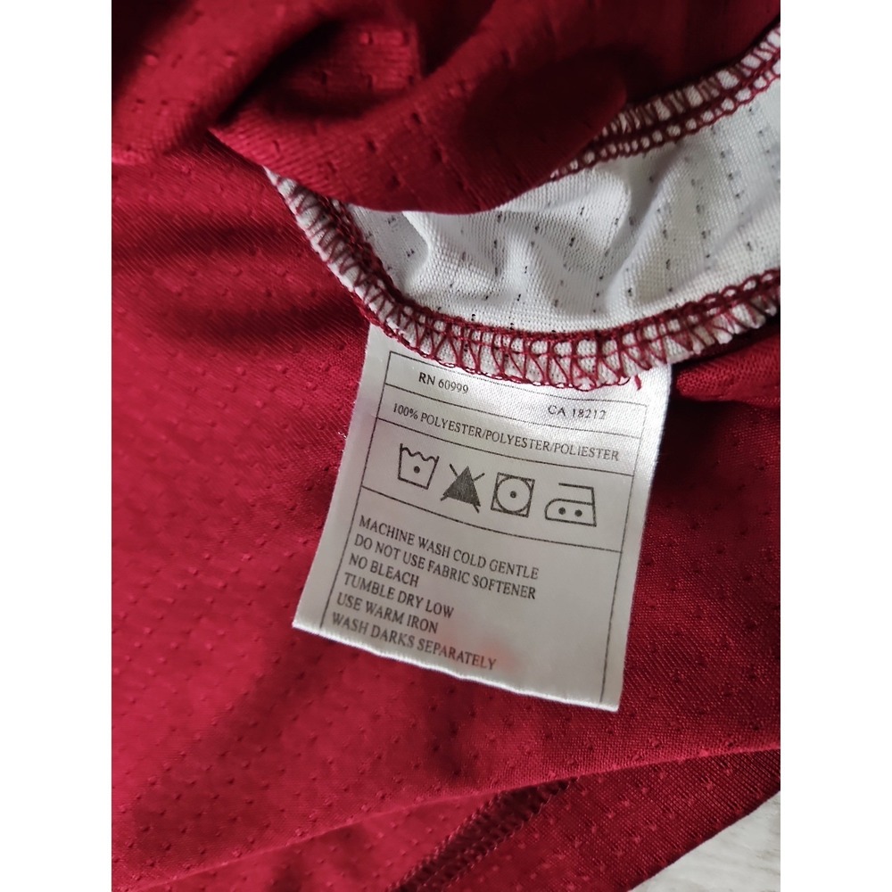 Antigua Florida State University Polo Shirt Men's XL Maroon Performance‎ Golf - Picture 5 of 12